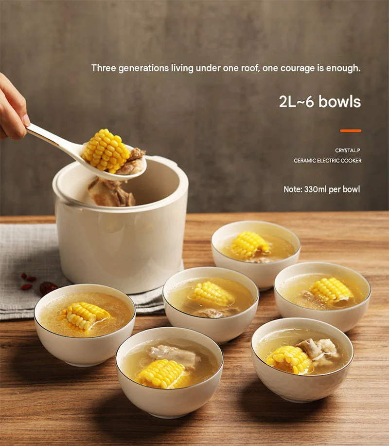 1.6L Electric Double Boiler