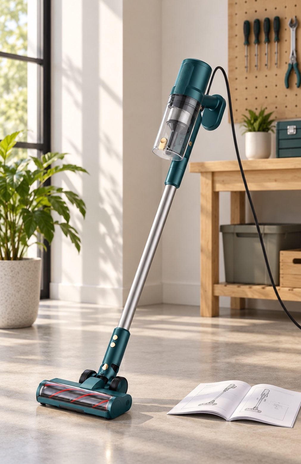  A practical filter cleaning check in a real home routine.